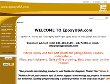 Tablet Screenshot of epoxyusa.com